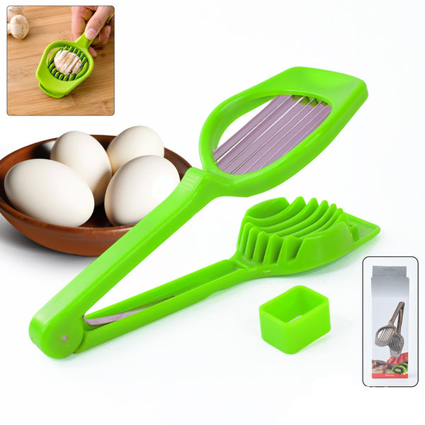 Multipurpose Slicer With Seven Blades Egg Slicers Stainless Slicer Strawberry Tomato Kiwi Fruit Cutter Divider Separator
