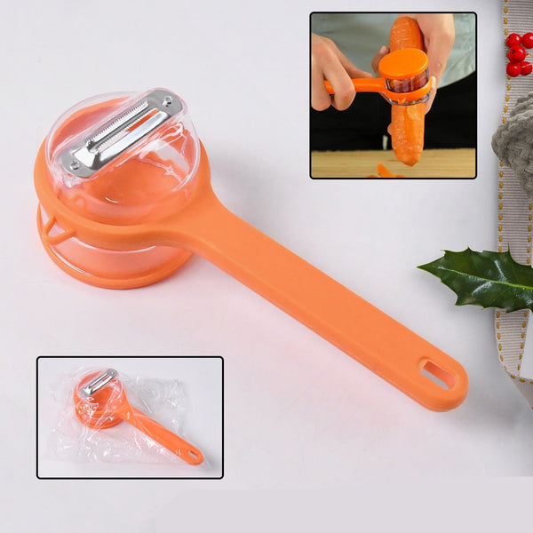 Stainless Steel Peeler With Container (1 Pc)