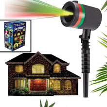 Star Fairy Motion Laser Lights Projector For Garden Lawn Landscape Outdoor Indoor Home Office Diwali Christmas Navratri Decorative Light Party (No Remote Button Multicolour)