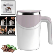 Stirring Coffee Mug Magnetic Stirring Coffee Cup  Stainless Steel Mug For Milk  Travel Mixing Cup  Self Stirring Coffee Mug Suitable For Coffee Milk Hot Chocolate  Battery Operated ( Battery Not Included )