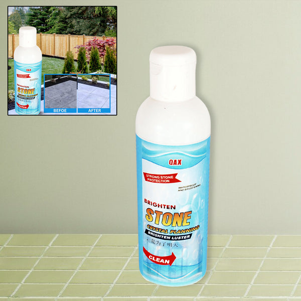 Stone Stain Remover Cleaner Stone Crystal Plating Agent Marble Stone Cleaner Polishes For Kitchen Patio Backyard Marble Cleaner And Polish (75 Ml Approx  1 Pc)