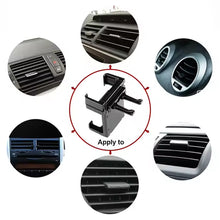 Smartphone Car Phone Holder Car Air Conditioning Vent Phone Holder Holder Stand For Mobile Phone Cellphone Gps Dashboard Bracket For Car (1 Pc)