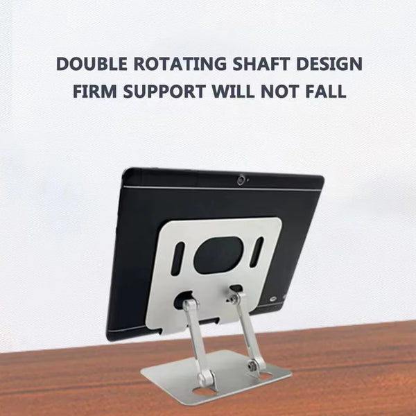 360 Rotating Tablet Stand Metal Alloy Adjustable Height Rotation Bracket Suitable For Tablet Computers For Desk Ergonomic Foldable Metal Tablet Holdertabletsmobile Phones