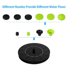 Solar-powered Floating Fountain Pump For Ponds