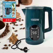 Temperature Display Electric Kettle 55 Degrees Constant Temperature Electric Kettle  (1500w 2.5 Ltr.  1 Pc)