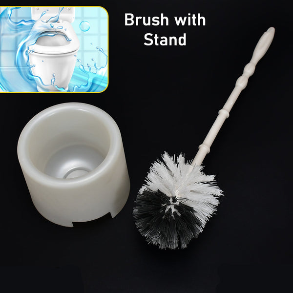 Toilet Cleaning Brush With Potted Holder