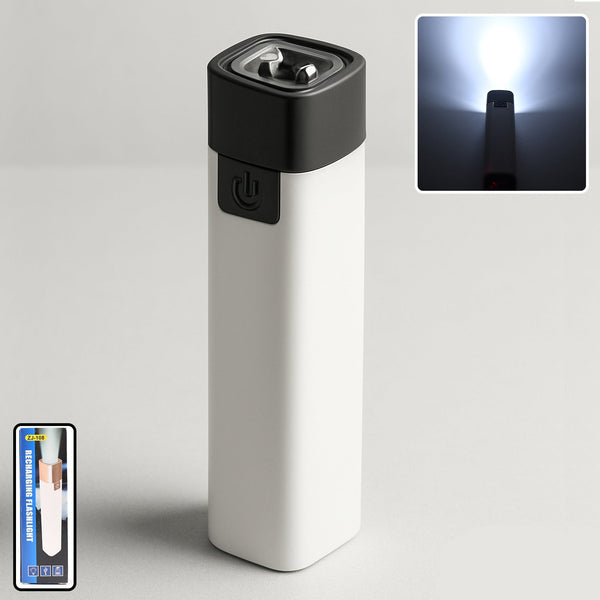 Rechargeable Touch-control Led Flashlight (1 Pc)
