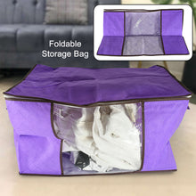 Clothing Storage Bag With Zipper Non-woven Storage Bag For Storing The Clothes And Sarees