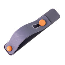 Dark Grey Phone Loop Finger Holder Phone Grip Straps Silicone Phone Finger Strap (3 Pc)