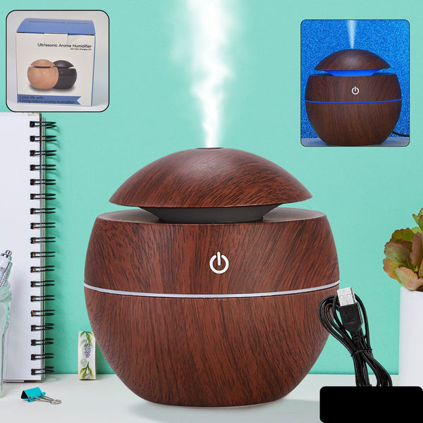 Ultrasonic Aromatherapy Humidifier Usb Desktop (130 Ml  1 Pc)