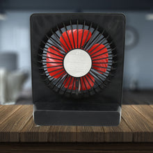 Portable Desk Fan Table Fan 1 Step Speed Setting Fan Personal Desk Fan Suitable For Office School  Home Use