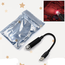Usb Star Projector Night Light Adjustable Romantic Interior Car Lights For Bedroom Car Ceiling And Party Decoration
