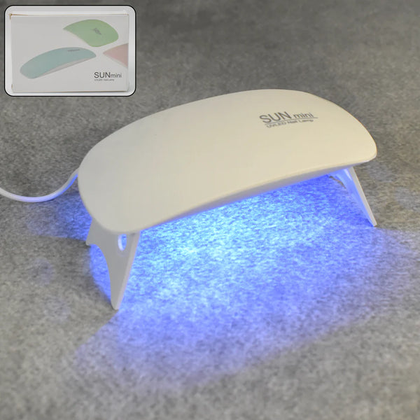 Uv Led Lamp Nail Dryer Mini Portable Nail Lamp Professional  (1 Pc)
