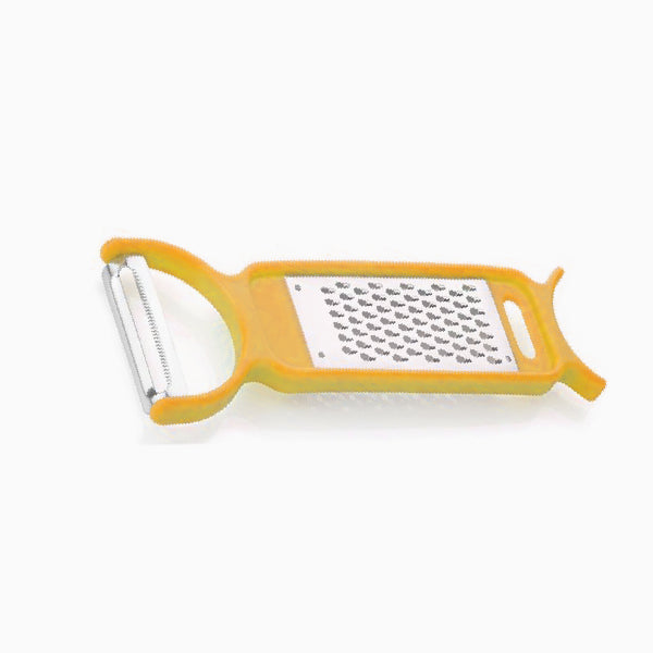 Multi-purpose vegetable peeler and slicer for kitchen use