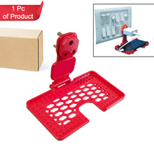 Multi-purpose Wall Holder Stand For Charging Mobile Just Fit In Socket And Hang (Red)