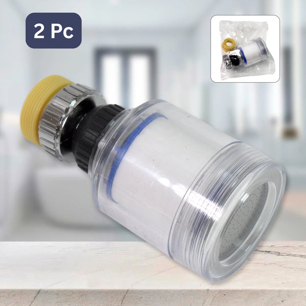 Water Faucet Extender Swivel Faucet Aerator (2 Pc)