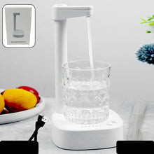 Usb Charging Desktop Water Bottle Dispenser Intelligent Desktop Water Pump With Small Pipe One Button Operation Smart Table Bedside Water Dispenser Desk Water Dispenser For Home Office Outdoor Camping