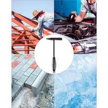 Welding Slag Removal Tool  Chipping Hammer With Coil Spring Handle Mufti Functional For Cleaning Removing Slag Industrial Weld Slag Spatter Removal Tool Welding Hammer For Machinery Electrician (1 Pc )