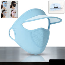Womens Full Face Uv Protection Cap With Built-in Mask And Wide Brim Visor  Breathable (1 Pc)