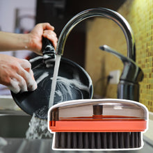 Plastic Wet And Dry Brush For Home  (Multicolor 3 Units)
