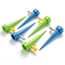 Plant Watering Spikes Self Watering Spikes Water Dripper For Plants Adjustable Plant Watering Devices With Slow Release Control Valve Switch (4 pc)