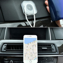 Multi Purpose Square Super Gel Pads For Holding Mobile, Spiral Cable, Protector (2 Pc)