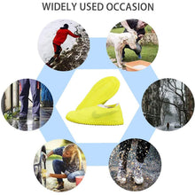Shoe Cover (Small Size) For Rain Reusable Antiskid Waterproof Boot Cover Shoe Protector For Bike Silicone (1 Pair)