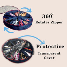 Round Foldable Shoe Organizer Bag 12-section