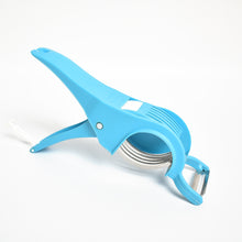 2 In 1 Vegetable Fruit Multi Cutter 5 Blade Vegetable Cutter With Peeler (1 Pc, Multicolor)