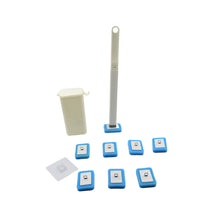 Toilet Brush Wand Toilet Brush Kit With 8 Count Disposable Toilet Refills Heads