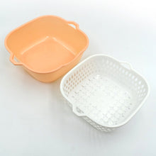 2 In 1 Basket Strainer To Rinse Various Types Of Items Like Fruits Vegetables Etc