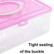 Double Layer 24 Grid Egg Storage Box For Egg Storage Container