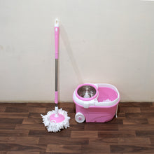 Mop With Bucket For Floor Cleaning With Steel Spin Mop For Floor Cleaning  Floor Cleaner Mop  Spin Mop  Magic Mop  Mop Stick  Spin Mop Set With Bucket Household Office Cleaning Tool Mop