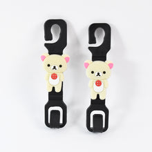 Multi-purpose Car Seat Headrest Hooks (Mix Design, 4 Pc)