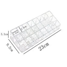 Acrylic Multi Purpose Lipstick Cosmetics Stand Display Holder 24 Section