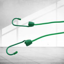 Elastic Cloth Drying Rope With 12 Metal Clip Portable Clothes Line For Home & Travel