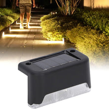 Solar Decorative Lights Waterproof Durable Garden Atmosphere Lights Stair Lights Railing Lights Step Steps Lights For Outdoor Patio Courtyard Stair Step Fence Patio Stairsyard Garden Pathway ( 4 Pc Set)