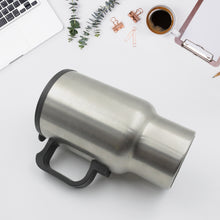 12v Car Charging Electric Kettle Mug (Silver)