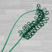 Elastic Cloth Drying Rope With 12 Metal Clip Portable Clothes Line For Home & Travel