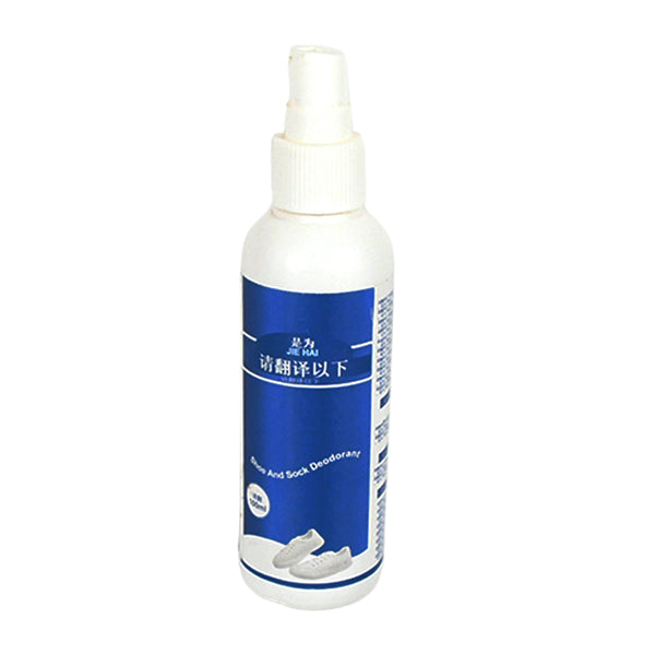 Deodorant Spray For Shoes, Socks, Shoe Deodorizer Spray Shoe Odor Eliminator Spray Sneaker Shoe Deodorant Freshness For Work Shoes Safety Shoes Sports Shoes  More (100 Ml)