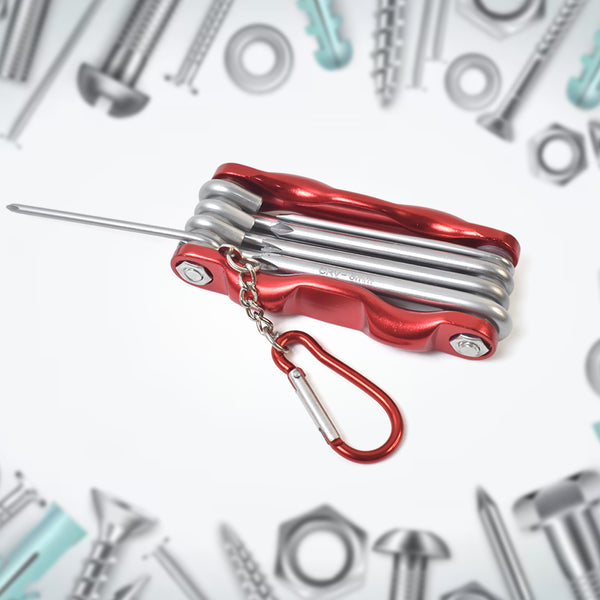 Portable 8 In 1 Multifunctional Repair Tool Set Wrench Screwdriver Tools