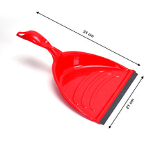 Dustpan Set With Brush Dust Collector Pan With Long Handle Multipurpose Dust Collector Cleaning Utensil Flat Scoop Handheld Sweeping Up And Carrying Container