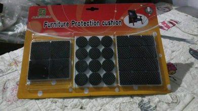 28 Pc Rubber Furniture Pads Self Sticking Non Slip Furniture Noise Insulation Pads