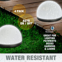Dome Solar Garden Light Set (4 Pc)