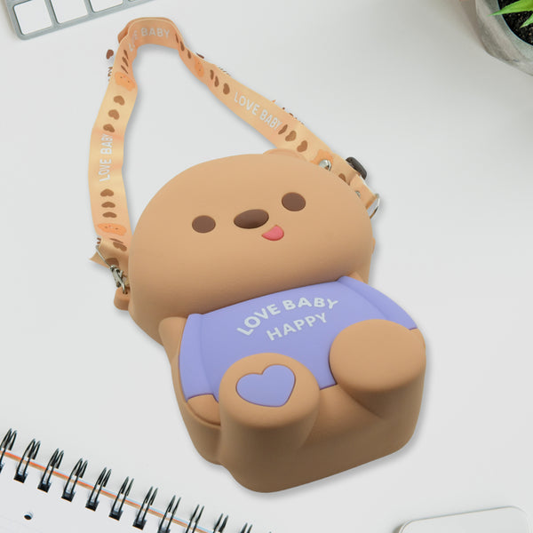 Cute Cartoon Girls Backpack Shoulder Bag Purse Portable Mini Silicone Handbag Girls Childrens Bag purse For For Girls Women Gift Girls Bag Accessories (1 Pc)