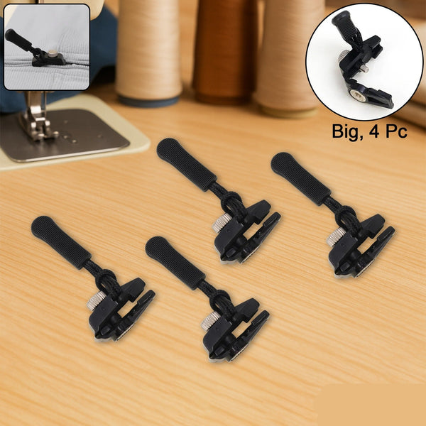 Detachable zipper slider 4 pc