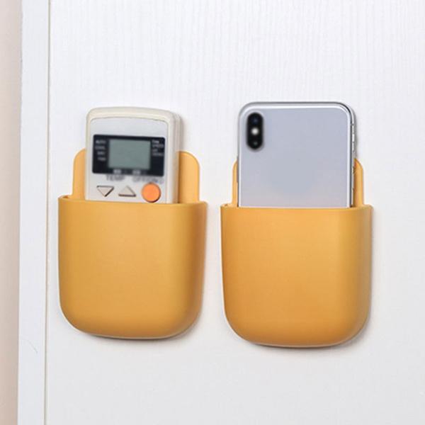 Wall Mounted Storage Box Remote Storage Organizer Case (Multi colour) (3 Pc)