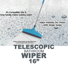 Adjustable Bathroom Floor Stainless Steel Rod Wiper