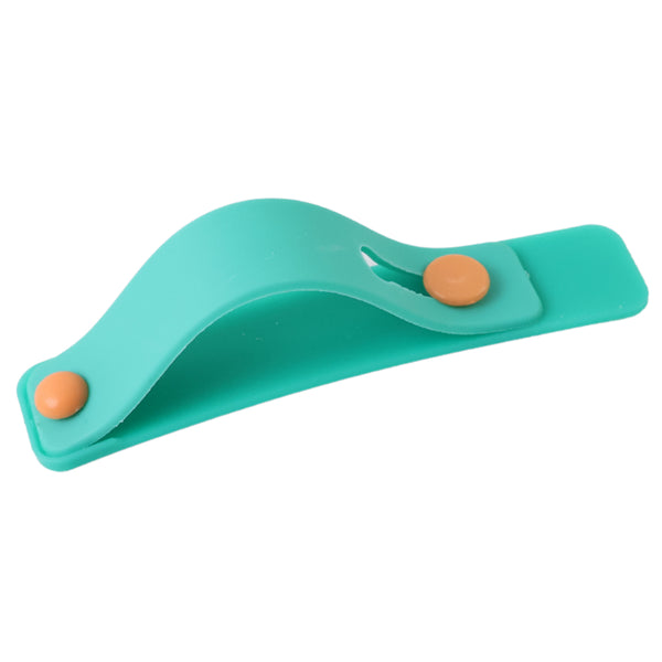 Teal Green Phone Loop Finger Holder Phone Grip Straps Silicone Phone Finger Strap (3 Pc)