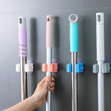 Magic Sticker Series Self Adhesive Mop And Broom Holder (3 Pc)